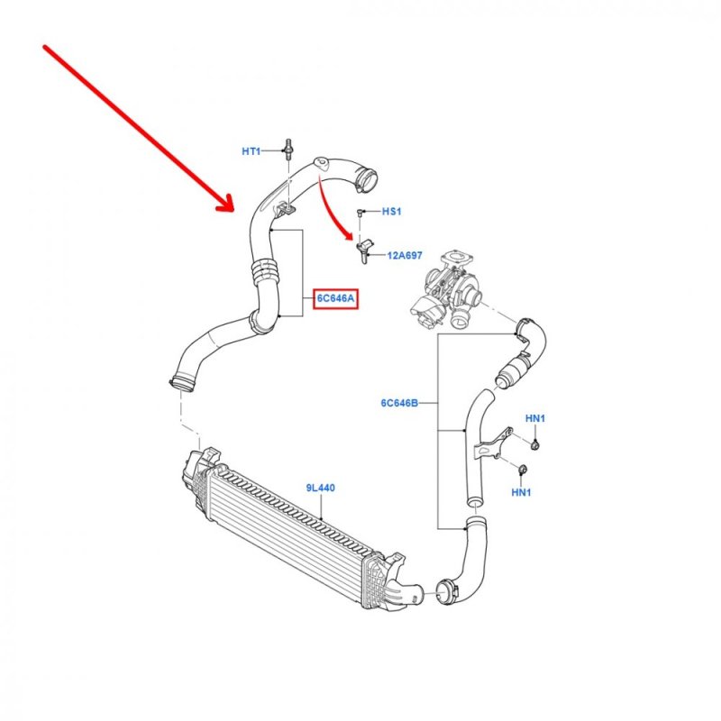 Hadice Pro Intercooler Ford Fordshop Cz