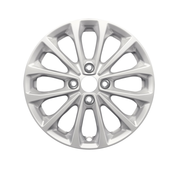 Alu kolo Ford 6.5x16"  ET 47.5 s 12 paprsky v barvě Sparkle Silver