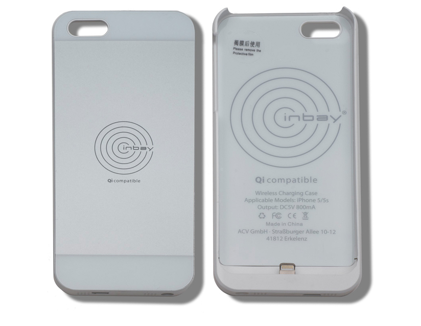 Levně Nabíjecí pouzdro Qi pro IPhone 5/5S, bílé