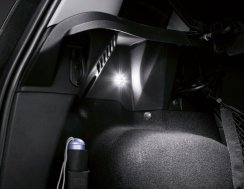 Přídavné osvětlení interiéru LED lampou