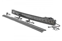 Světelná rampa 40" černá, dual-row (prohnutá)