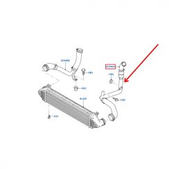 Hadice pro INTERCOOLER Ford