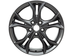 Kolo z lehké slitiny 17" Provedení s 5 x 2 paprsky Y, Silver Premium