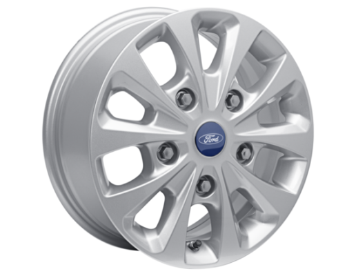 Kolo z lehké slitiny 16" Provedení s 10 paprsky v barvě Sparkle Silver