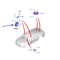 Reproduktor Ford Mustang