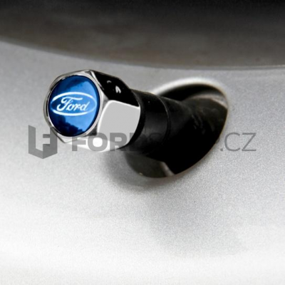 Čepičky ventilků Ford Performance - modrá