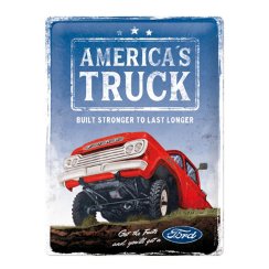 Plechový štítek Ford Blechschild America´s Truck