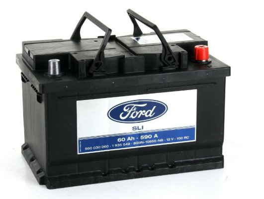 Autobaterie Ford 12V 60Ah 590A