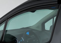 Deflektory bočních oken ClimAir, přední, černé