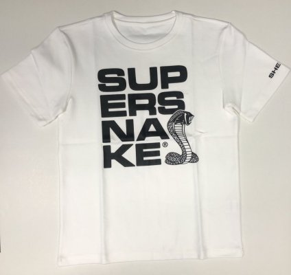 Tričko Shelby Super Snake Mens tee White