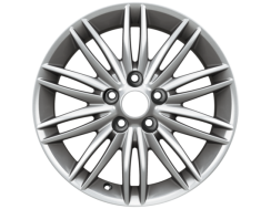 Kolo z lehké slitiny 16" Provedení Premium s 10x2 paprsky Y ve stříbrné barvě