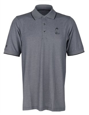 Tričko Shelby Oxford Pique Dark Grey Polo