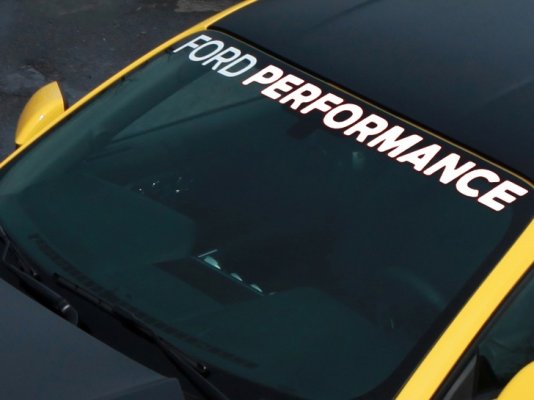 Polep na čelní sklo Ford Performance Mustang