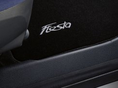 Autokoberce Ford Fiesta, přední, černý velur