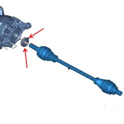 Těsnění diferenciálu Ford Kuga