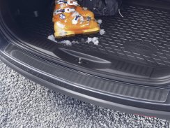 Ochranná fólie na zadní nárazník (transparentní) Ford C-MAX