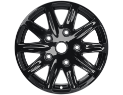 Kolo z lehké slitiny 17" Provedení s 10 paprsky v černé barvě Panther Black