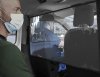 Pružná dělicí přepážka průhledná