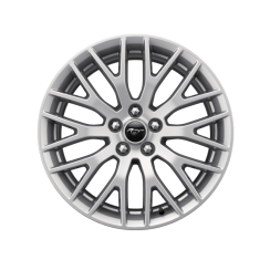 Alu kolo Ford Mustang 9x19" ET 45 s 10 paprsky Y v barvě Luster Nickle