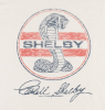 Tričko Shelby Logo Stripes Natural - Velikost: S