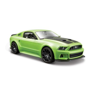 Ford Mustang Street Racer 1:24 zelená