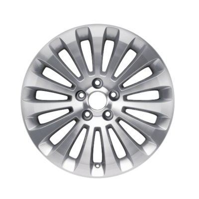 Alu kolo Ford 7.5x17" ET55 s 15 paprsky stříbrné