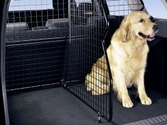 Přepážka zavazadlového prostoru pro převoz psů Ford Focus kombi