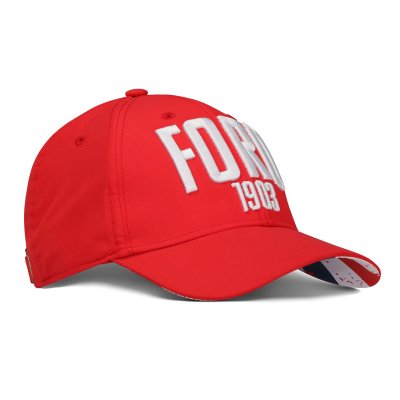 Baseballová čepice Ford Heritage z materiálu rPET - Barva: Červená