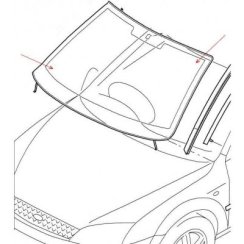 Čelní sklo Ford Mondeo