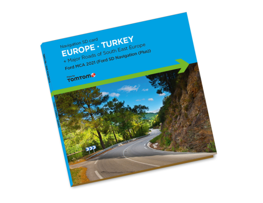 Aktualizace map 2021 Ford MCA (SD karta)