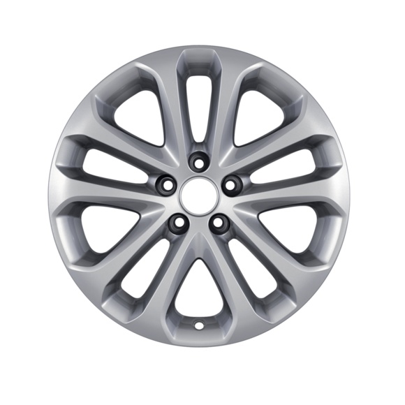 Alu kolo Ford 7x17" ET 50 s 5x2 paprsky stříbrné