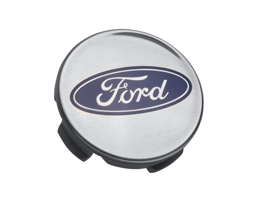 Levně Středová krytka kola stříbrná s logem Ford