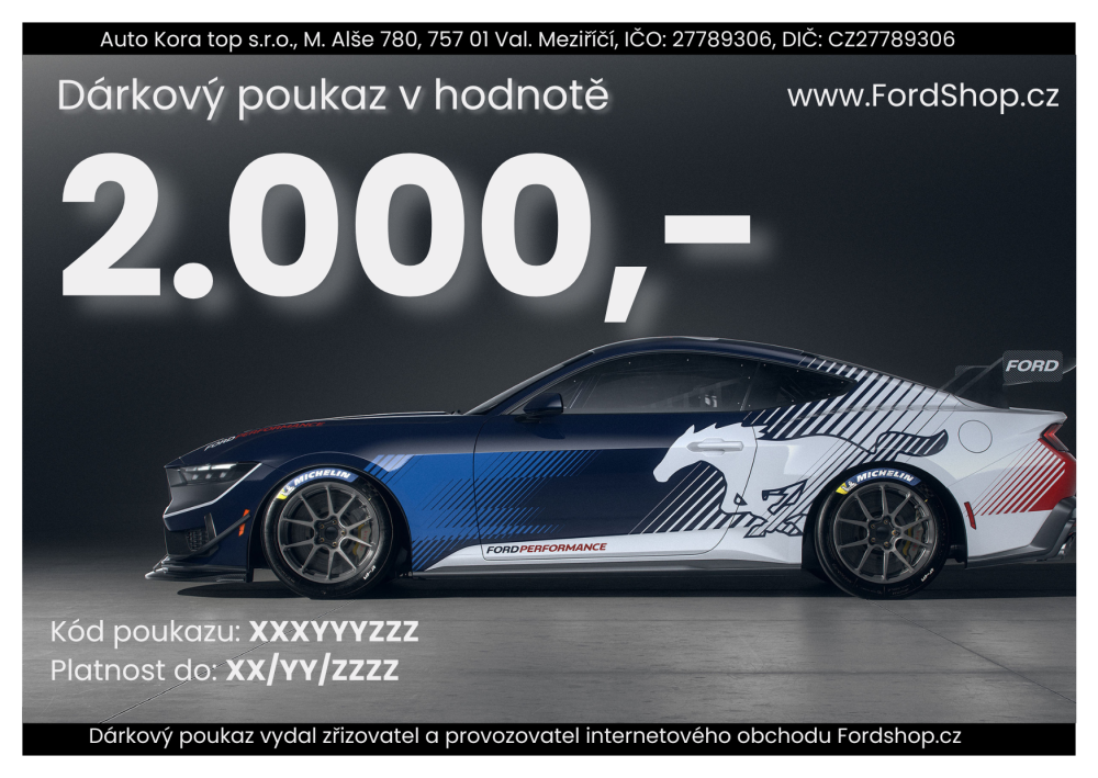 Levně Dárkový poukaz v hodnotě 2 000 Kč