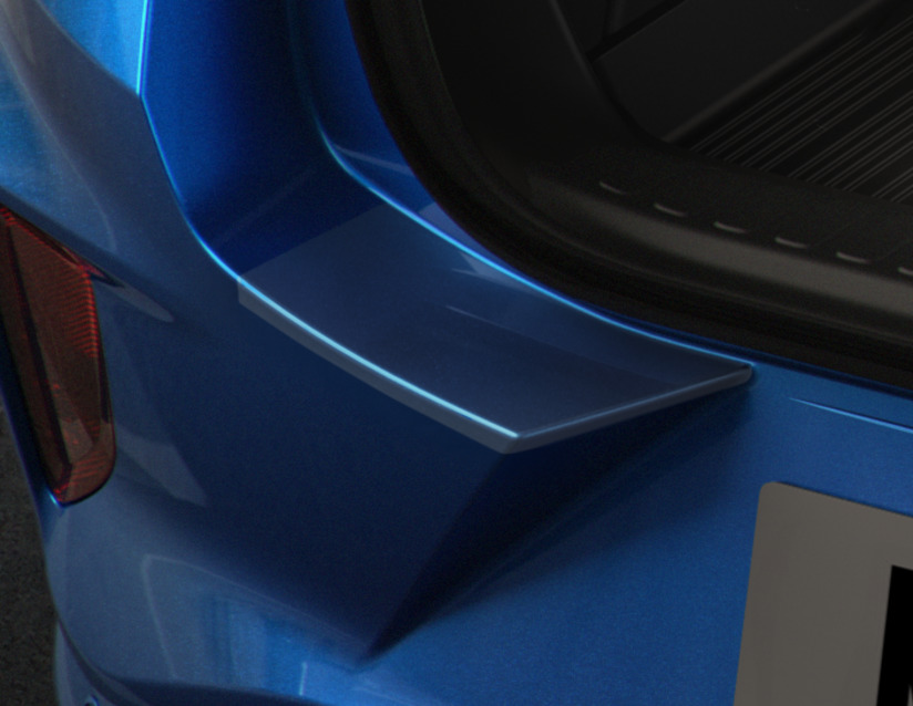 Ochranná lišta prahu zavazadlového prostoru fólie transparentní