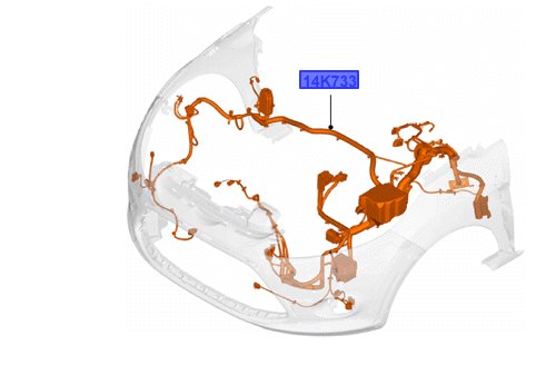 Spoje - motorový prostor