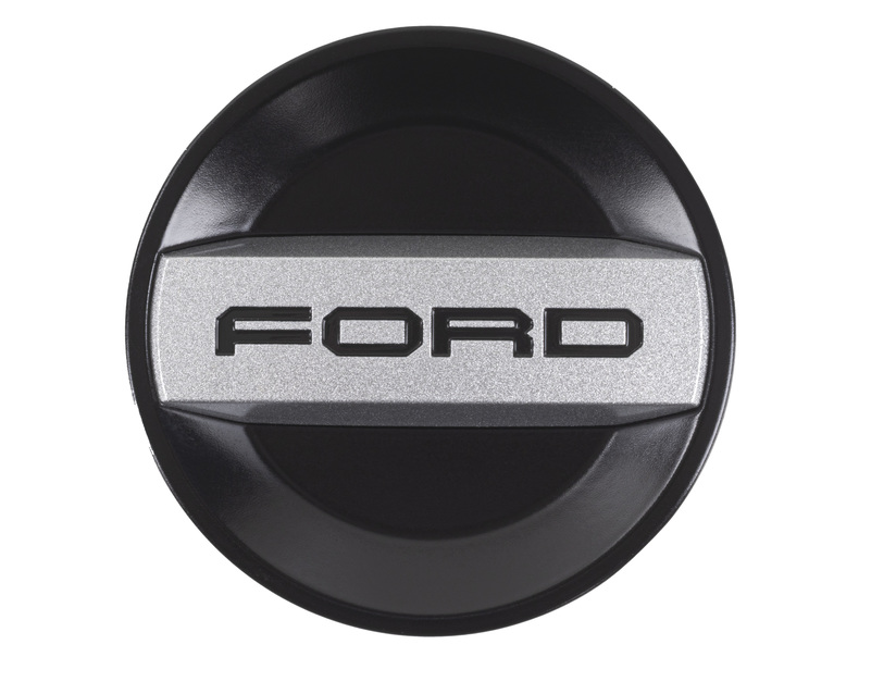 Levně Středová krytka kola černá s nápisem Ford