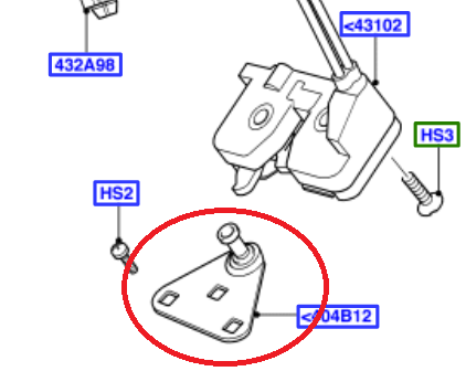Deska - západka dveř. zámku