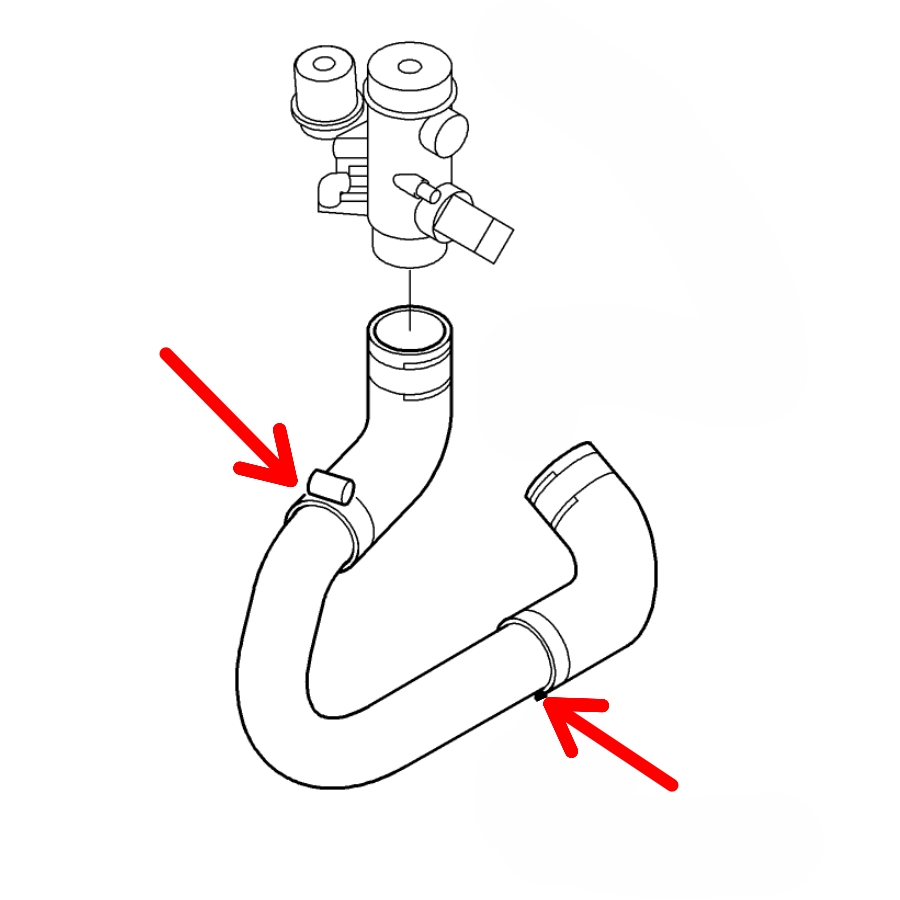 Hadice chladiče Ford Transit