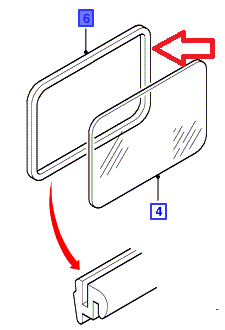 Vodotěsný pásek - pevné sklo