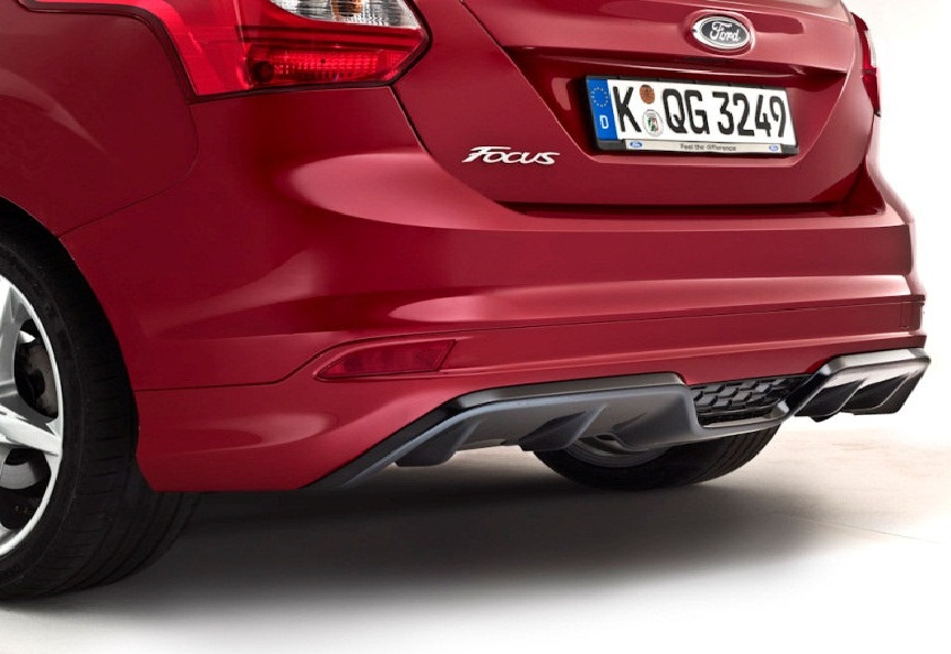 Spoiler nárazníku, zadní