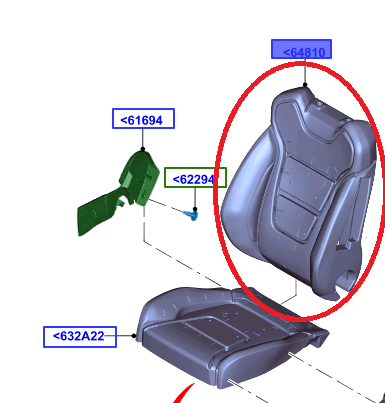 Polštář - opěradlo