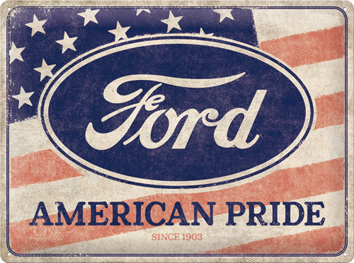 Levně Ford cedule American Pride