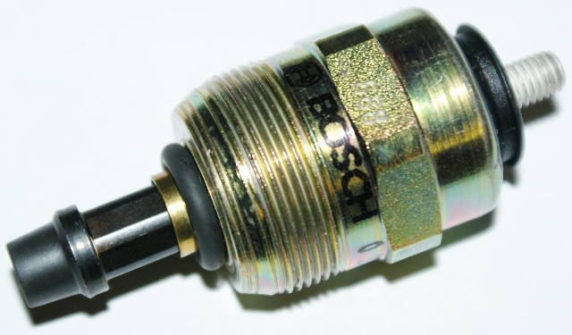 Uzáv. palivový ventil Solenoid