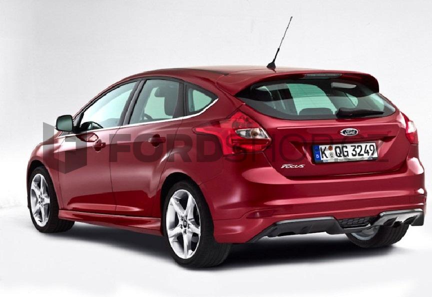 Boční spoiler - levá strana Ford Focus