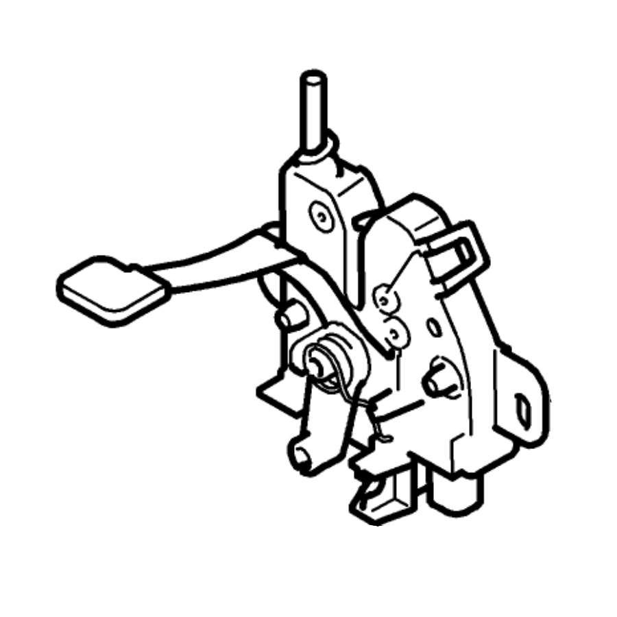 Zámek přední kapoty Ford Mondeo