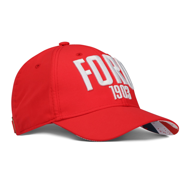 Levně Baseballová čepice Ford Heritage z materiálu rPET Červená