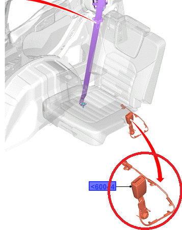 Spona - záchranný pás