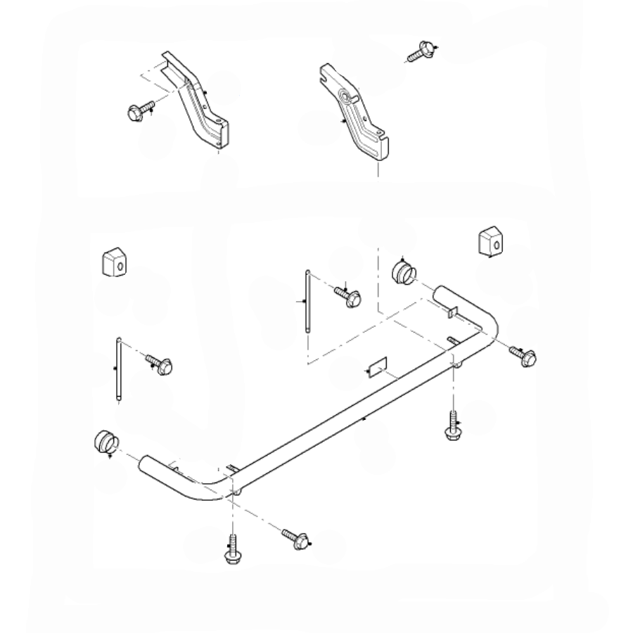 Zadní nárazník Ford Ranger