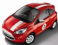 Pruh Grand Prix bílý, na bok karoserie Ford KA