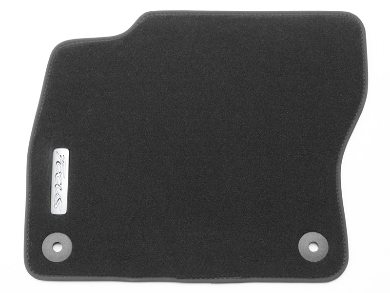 Autokoberce Ford Focus, přední, černý velur